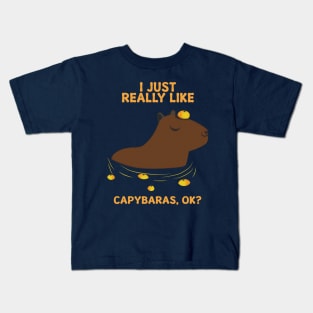 capybaras,ok Kids T-Shirt